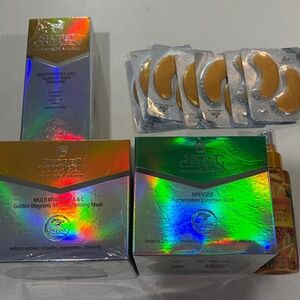 Secret Collagen 7 Piece Skincare Set Moisturer Hydration Retinol Intensive Mask